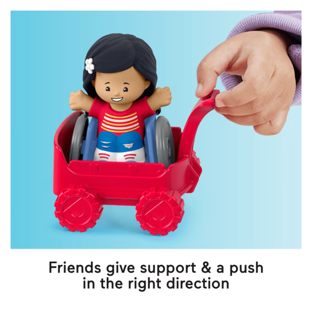 Fisher Price HXH06 Little People Play For All Figure And Accessory Pack, Ages 1y+ (Damage Box)