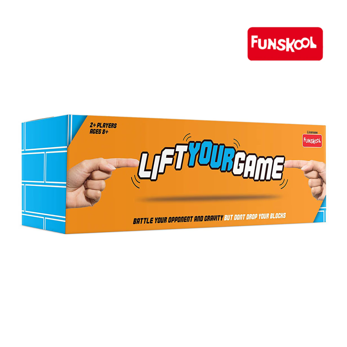 Funskool Building Blocks Game, Ages 8+ (Damaged Box)