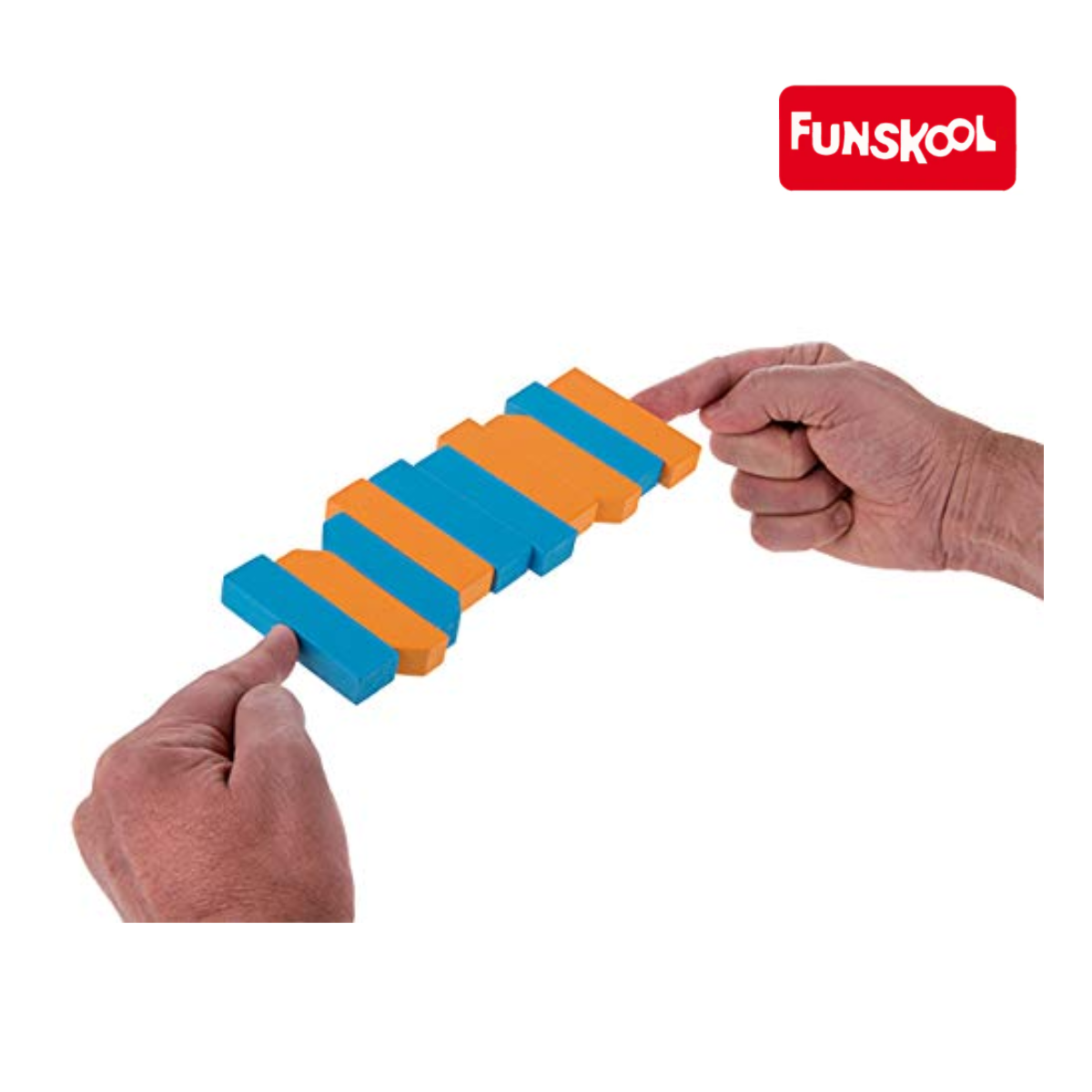 Funskool Building Blocks Game, Ages 8+ (Damaged Box)