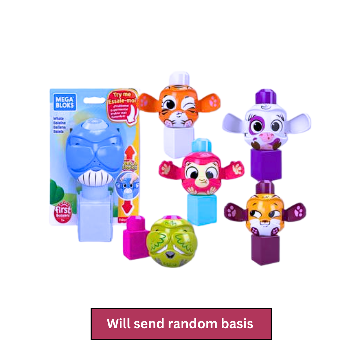 Mega Bloks GKX45 Peek a Blocks Asst. (Damaged Box)