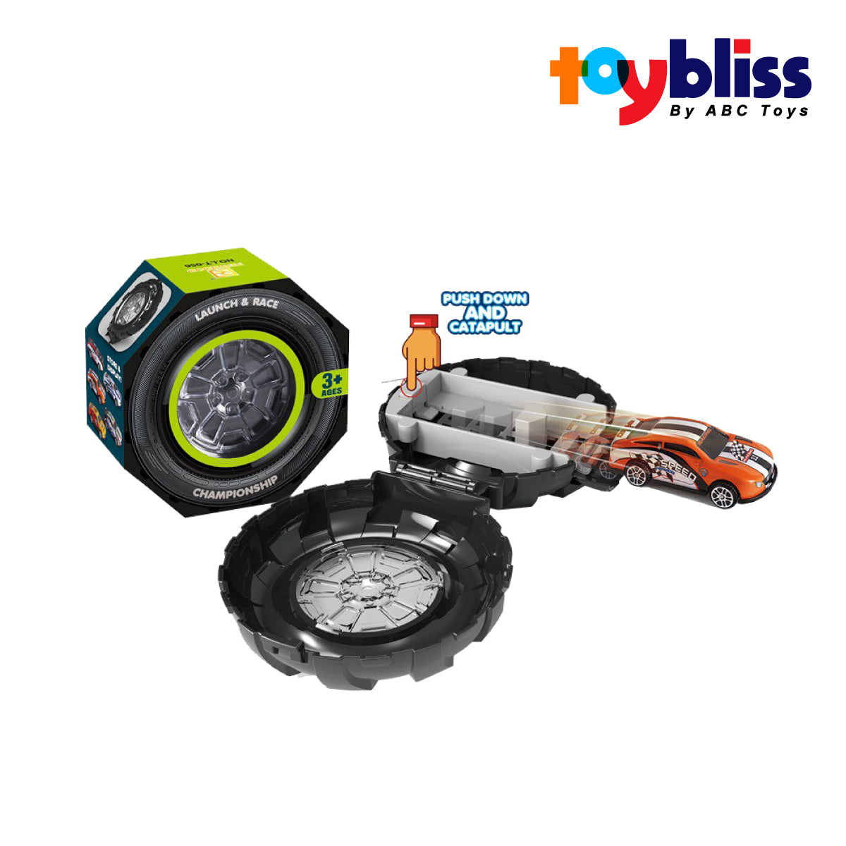 Toybliss Launch & Race Championship (LT-056), Ages 3+ (BOGO)