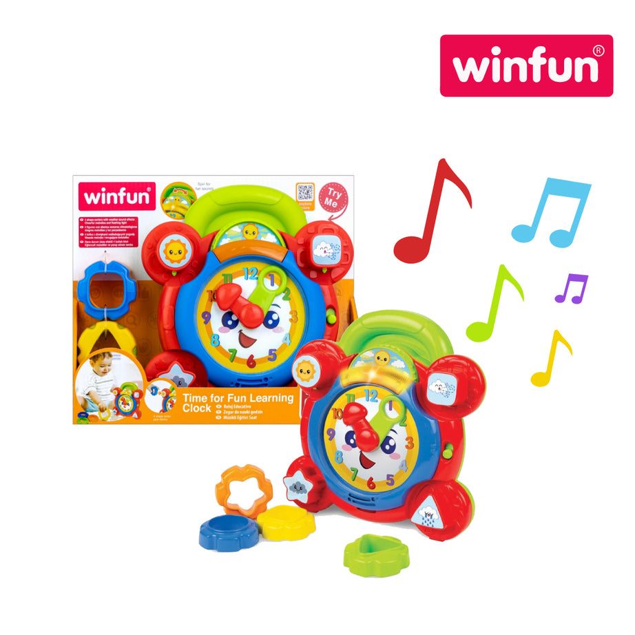 Winfun 000675 Fun Learning Clock (DAMAGED BOX)