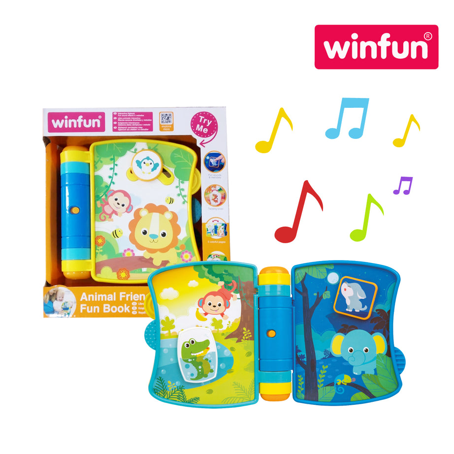 Winfun 000746 Animal Friends Fun Book