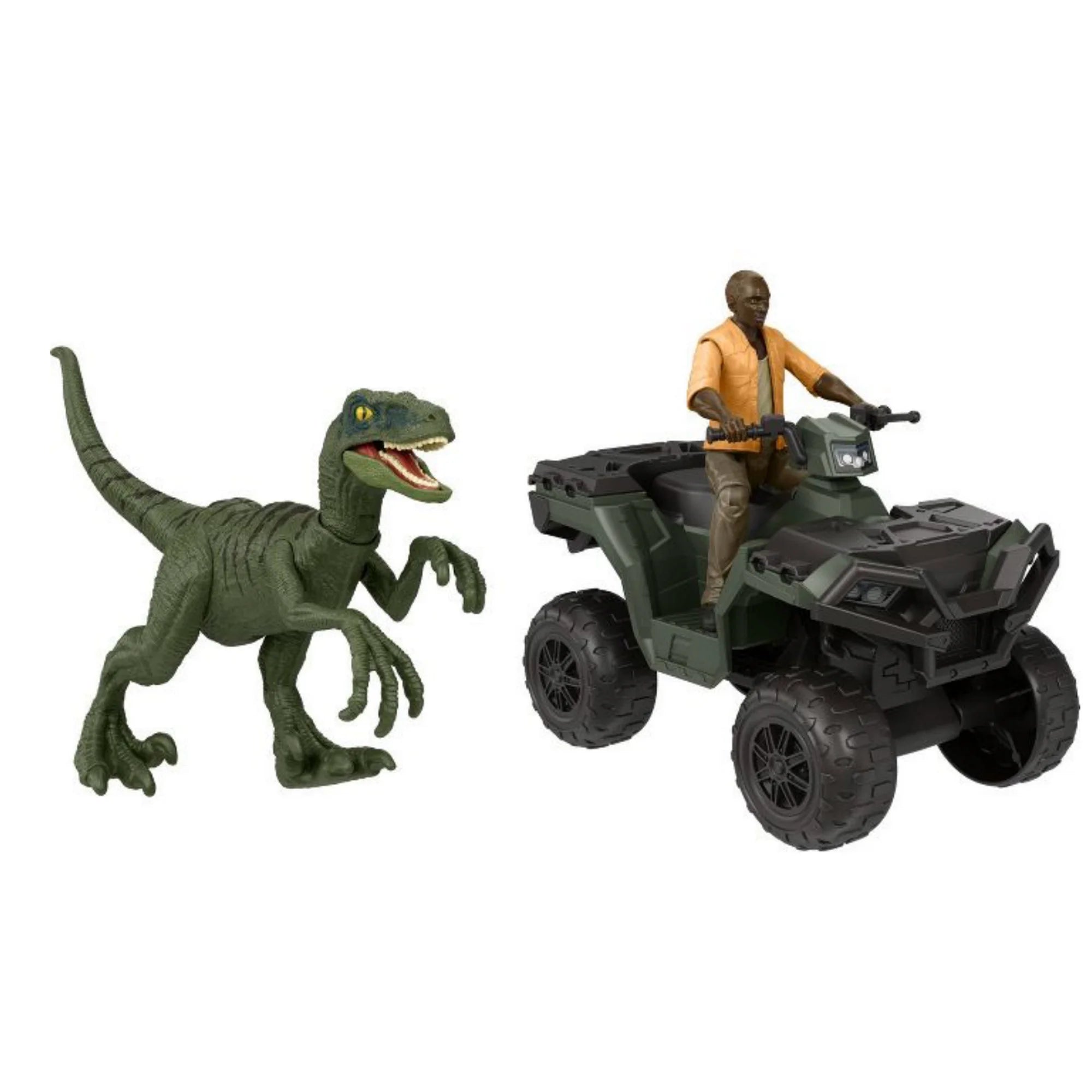 Jurassic World HTP62 Legacy Collection Barry Sembene ATV Chase Action Figures