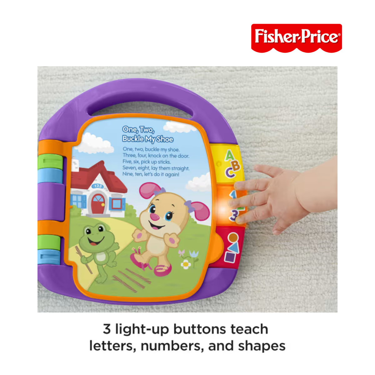 Fisher Price CDH26 Laugh & Learn Storybook Rhymes, Ages 6m-36m