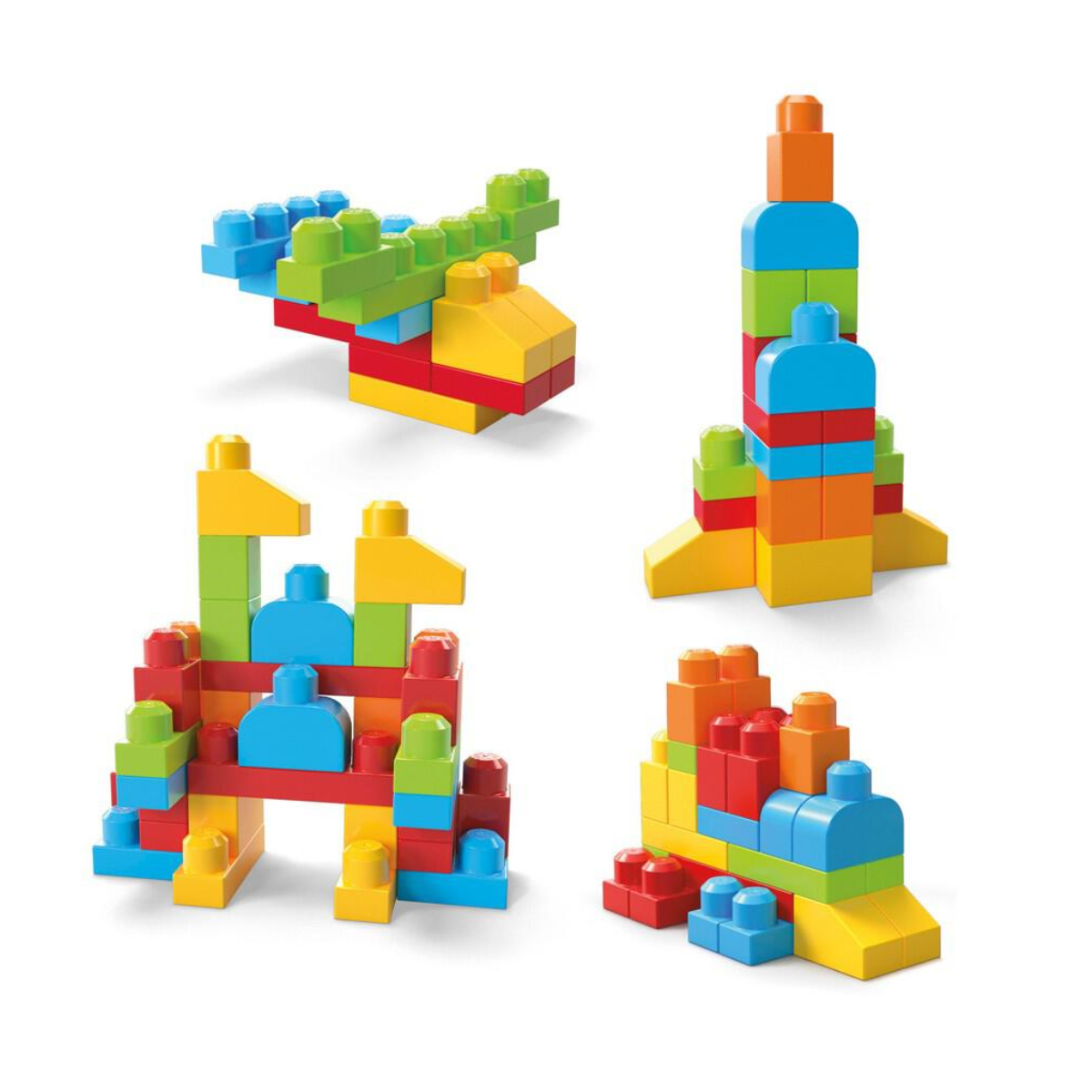 Mega Bloks HKN40 Value Let's Build It (40 pcs), Ages 1+