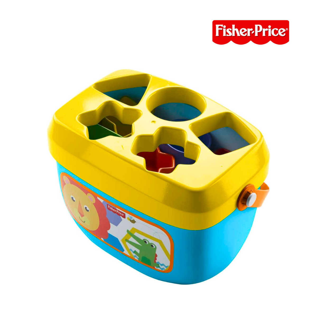 Fisher Price FFC84 Baby's First Blocks Shape-Sorting Toy, Ages 6m+