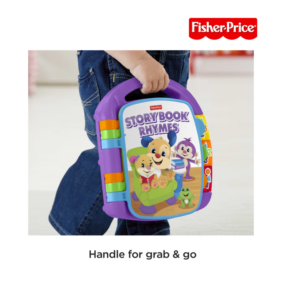 Fisher Price CDH26 Laugh & Learn Storybook Rhymes, Ages 6m-36m