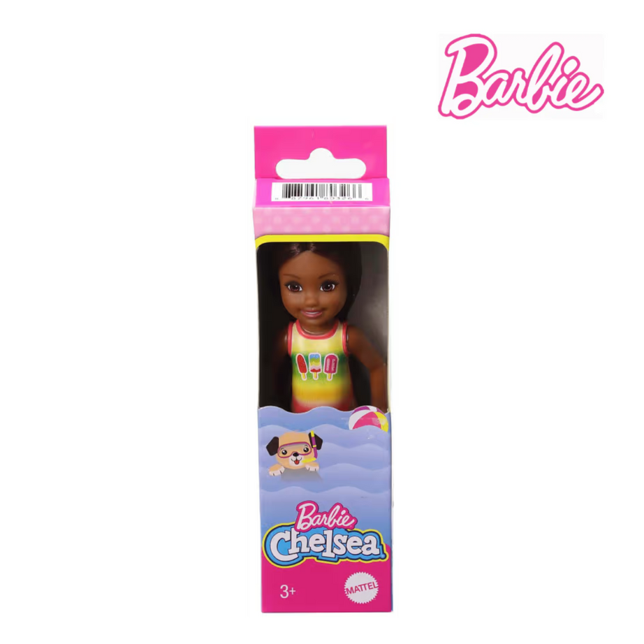 Barbie GLN73 Chelsea Vacation Dolls Ass, Ages 3+