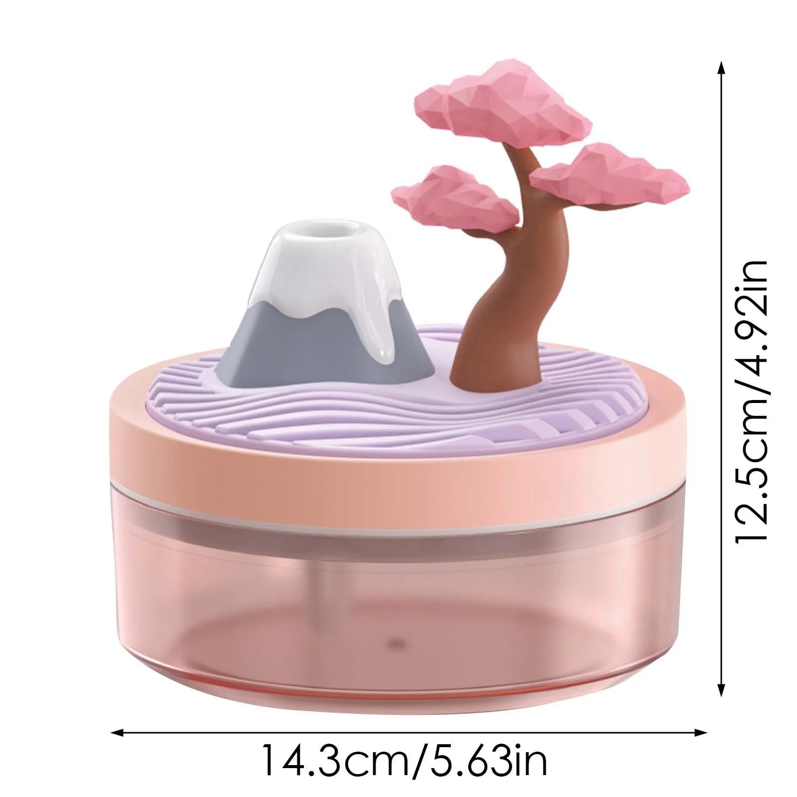 Toybliss Portable Cute Plant & Landscape Mini Air Humidifier (GL602), Ages 3+