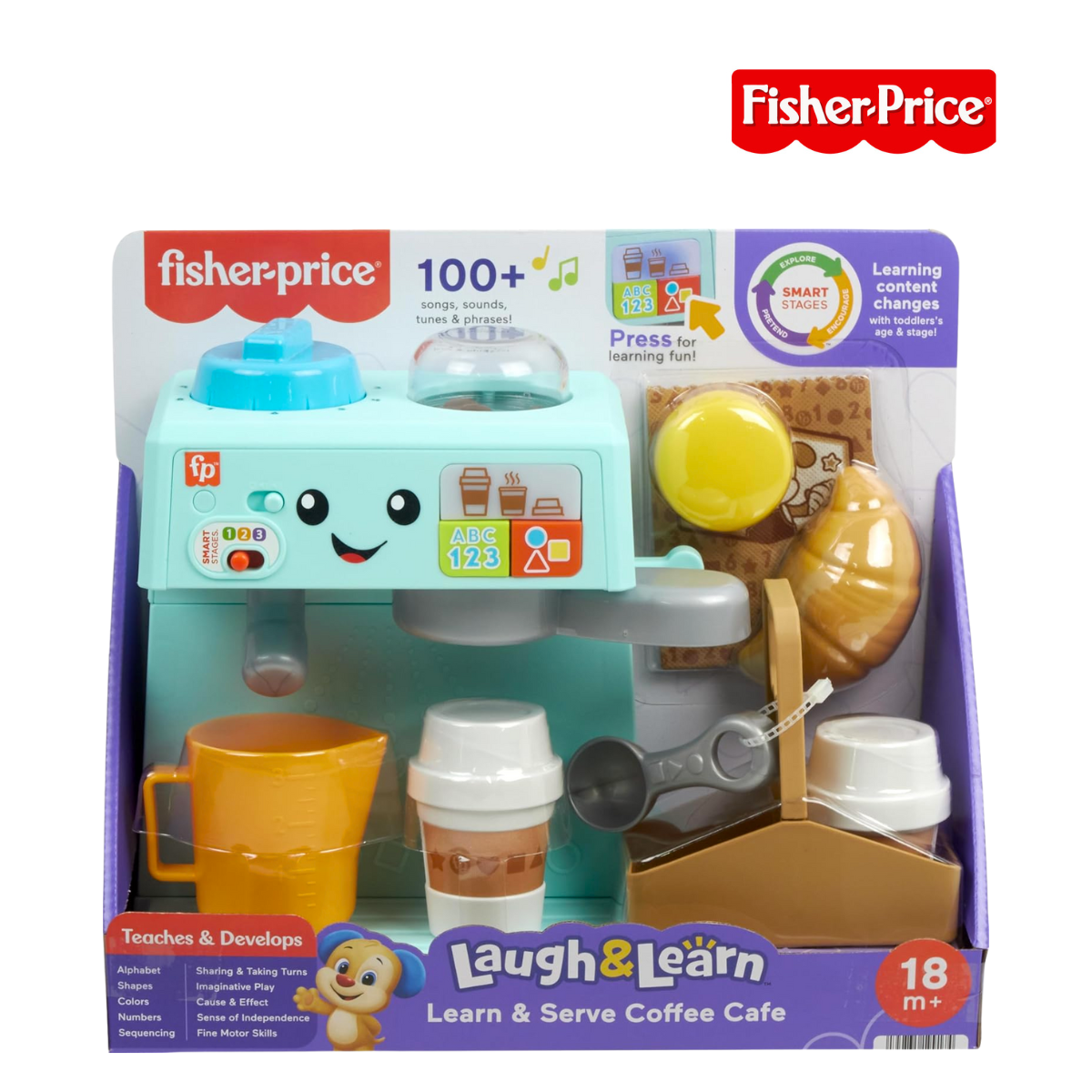 Fisher Price HTW96 Coffee Cafe, Ages 18m+