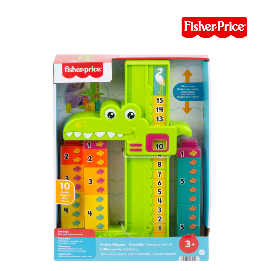 Fisher Price JCT13 Adding Alligator Educational Toy