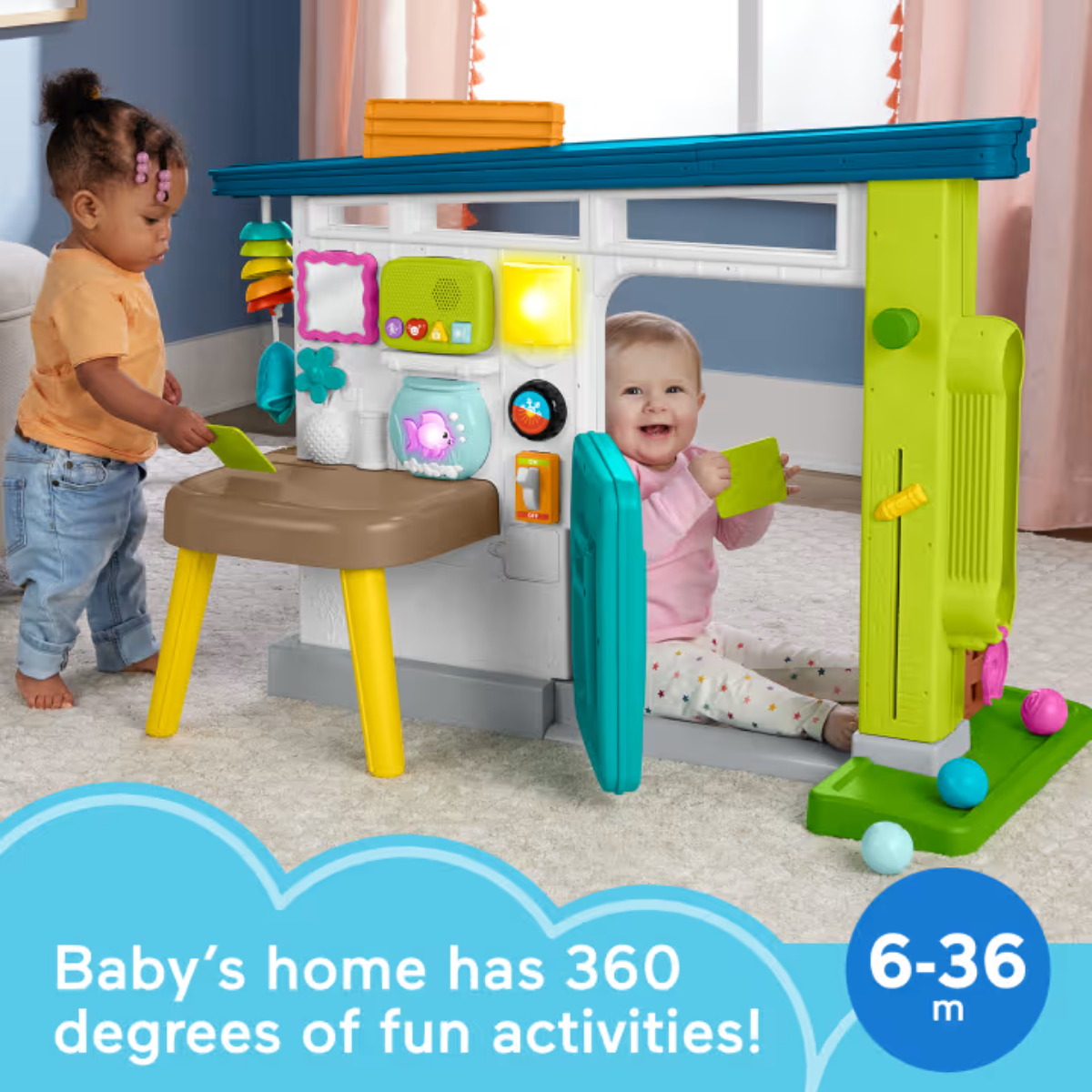 Fisher Price HTW98 Ultimate Playhouse, Ages 6m-36m