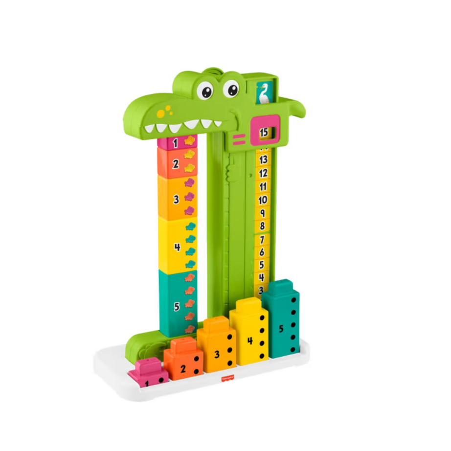 Fisher Price JCT13 Adding Alligator Educational Toy, Ages 3+