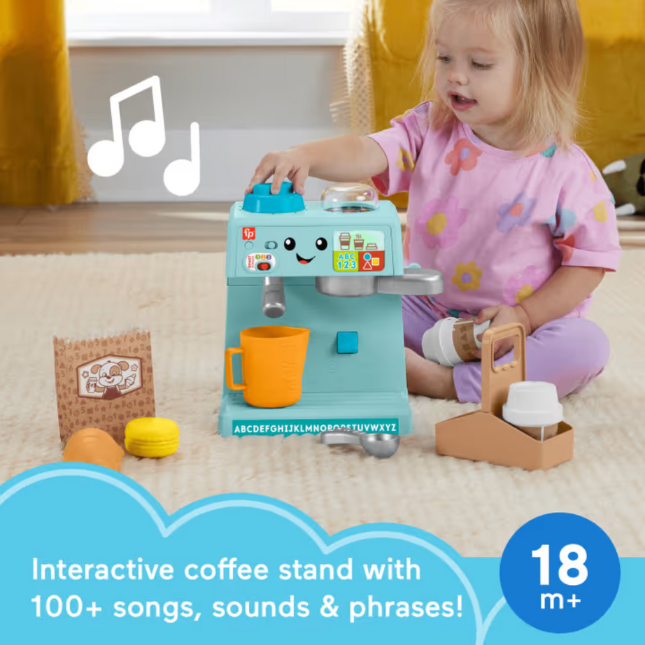 Fisher Price HTW96 Coffee Cafe, Ages 18m+