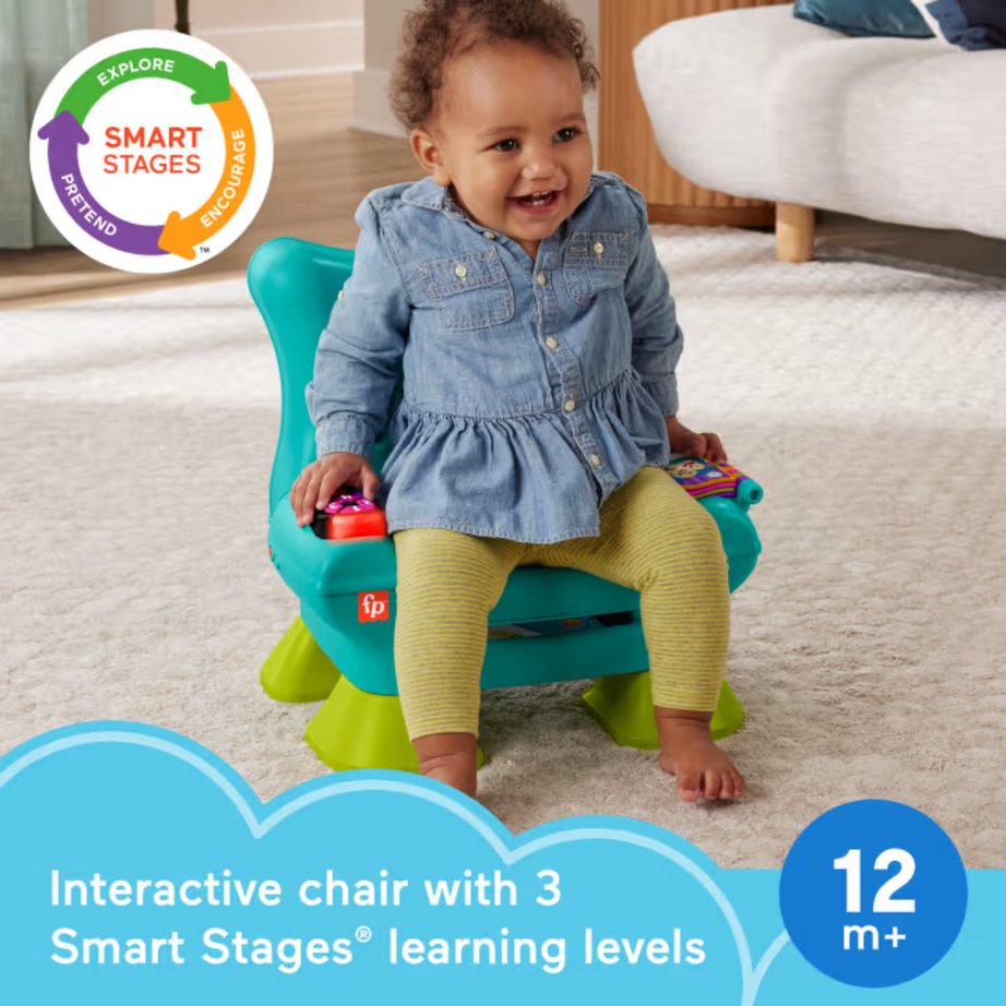 Fisher Price HTW90 Laugh & Learn Smart Stages Chair, Ages 12m+