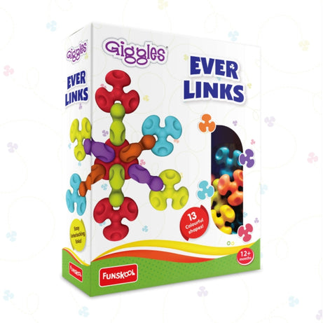 Funskool 1401400 Ever Links, Age 1+ (Damage Box)