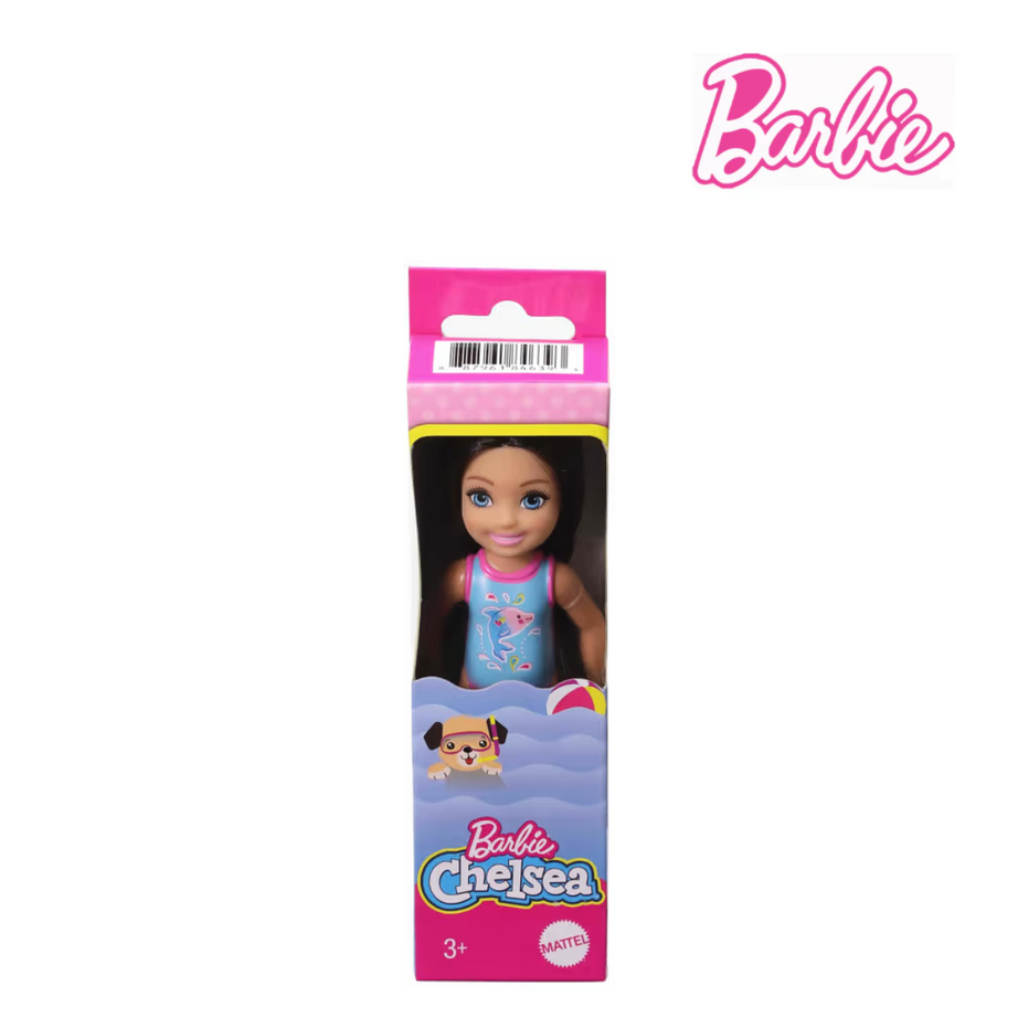 Barbie GLN73 Chelsea Vacation Dolls Ass, Ages 3+