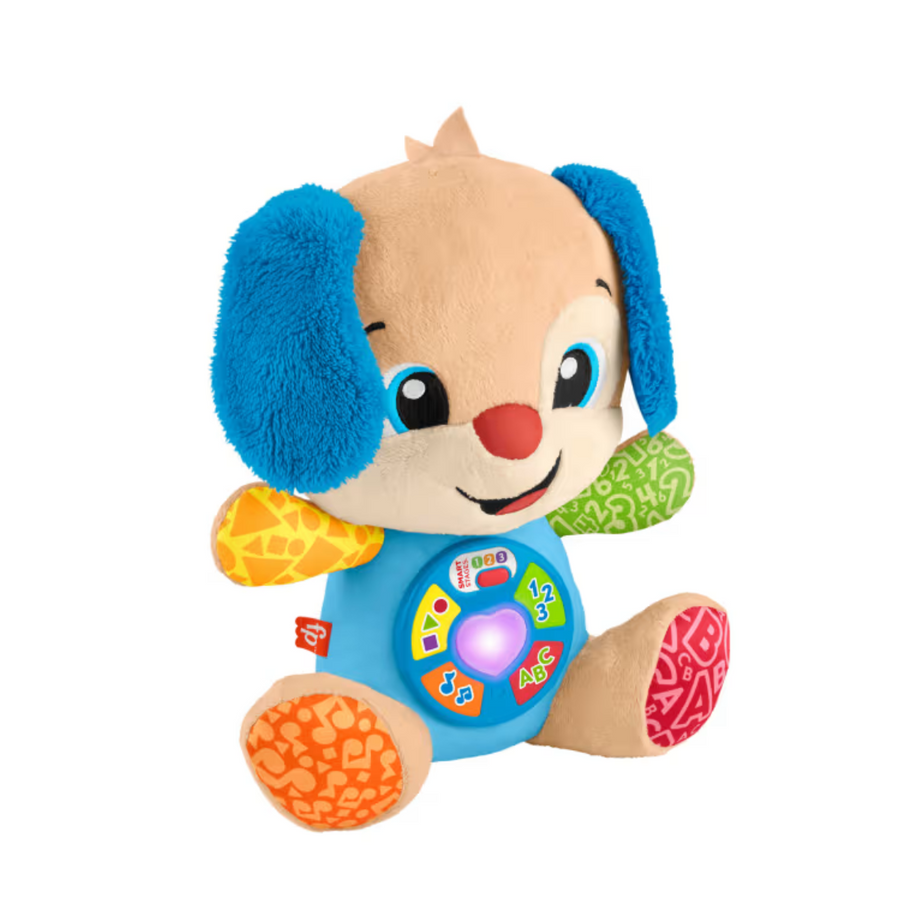 Fisher Price JCT10 Laugh & Learn Smart Stages Sis Blue Plush, Ages 6m-36m