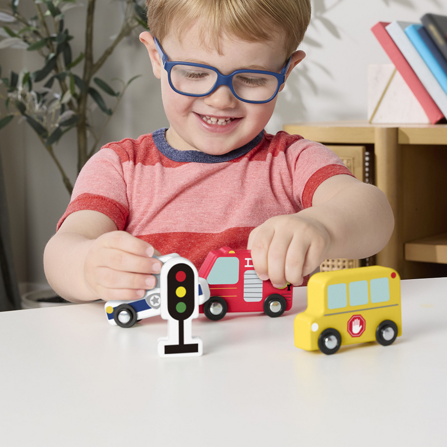 Fisher Price JCY32 Wooden Vehicle Pack, Ages 2+