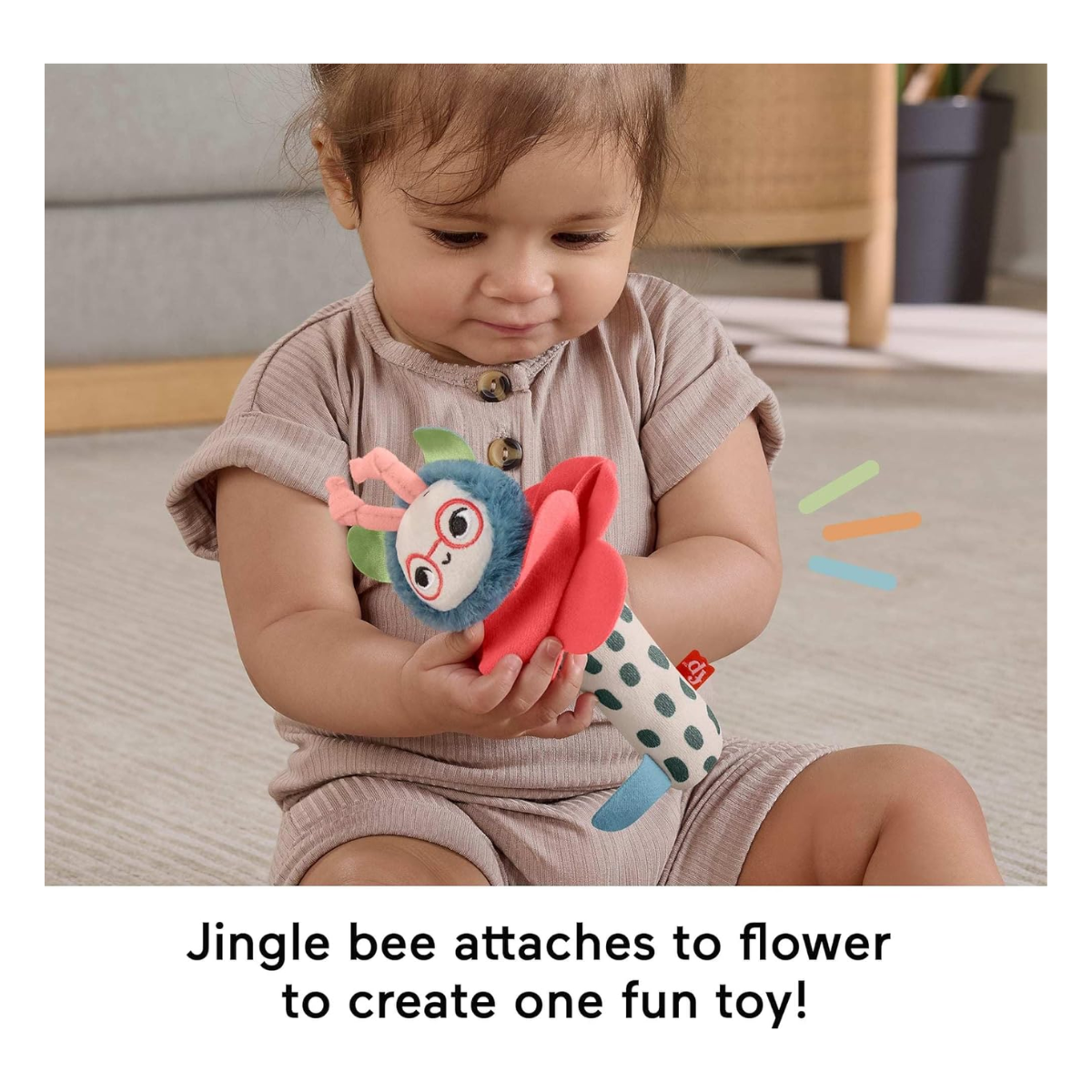 Fisher Price HYR56 Shake 'N Rattle Baby Toys Planet, Ages 3m+