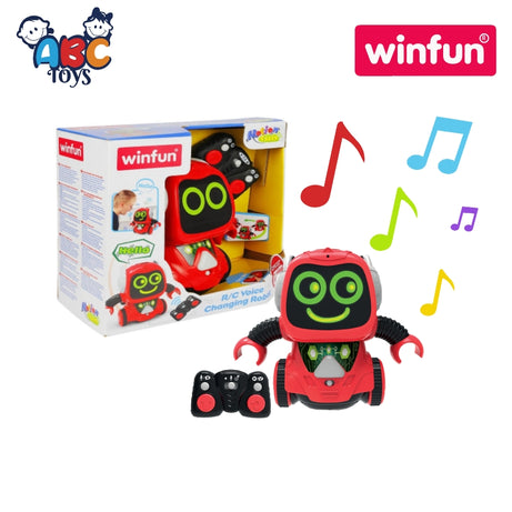 Winfun Voice Changing Robot R/C 24M+ (Damage Box)