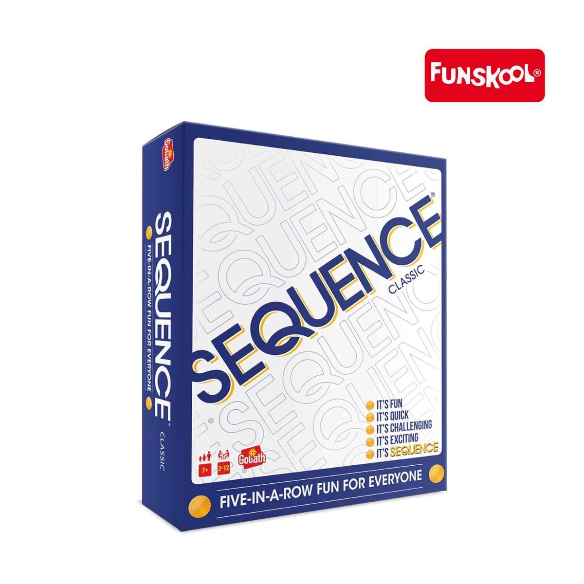 Funskool The Original Classic Sequence Game, Ages 7+