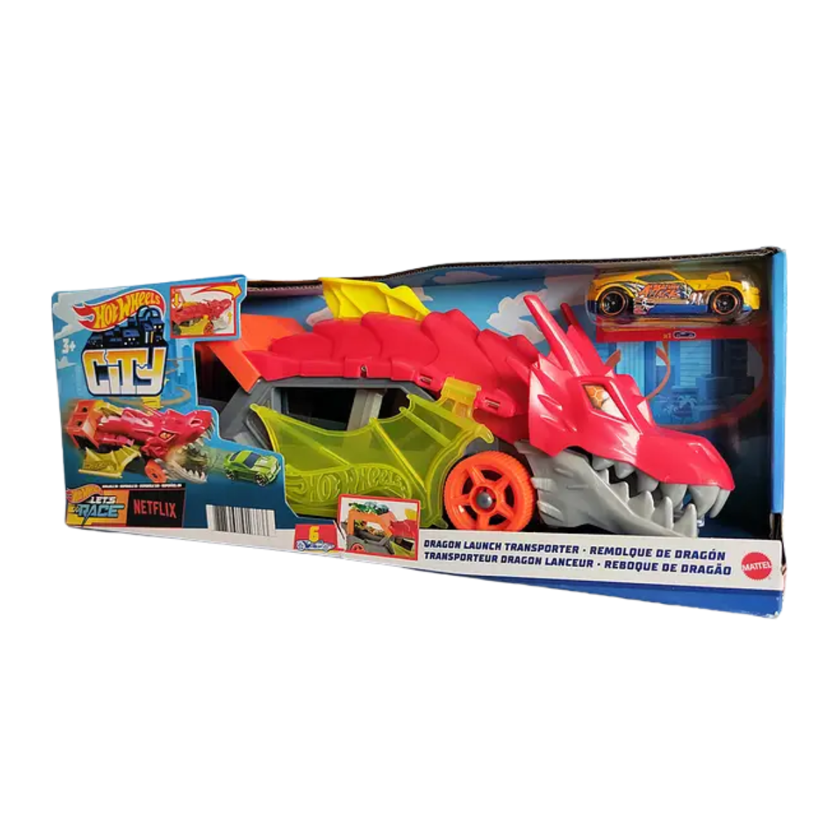 Hot Wheels GTK42 Dragon Launch Transporter (Damaged Box)