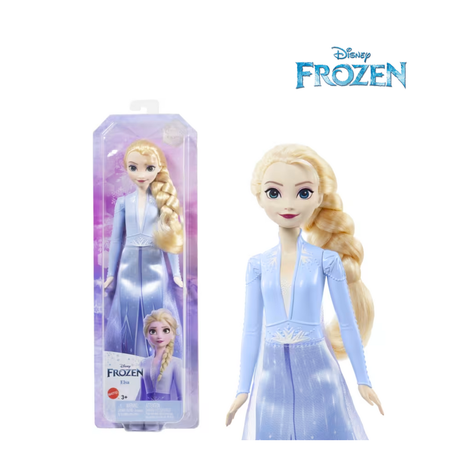 Disney Frozen HLW47 Elsa Fashion Doll And Accessory, Ages 3+ (HLW46)