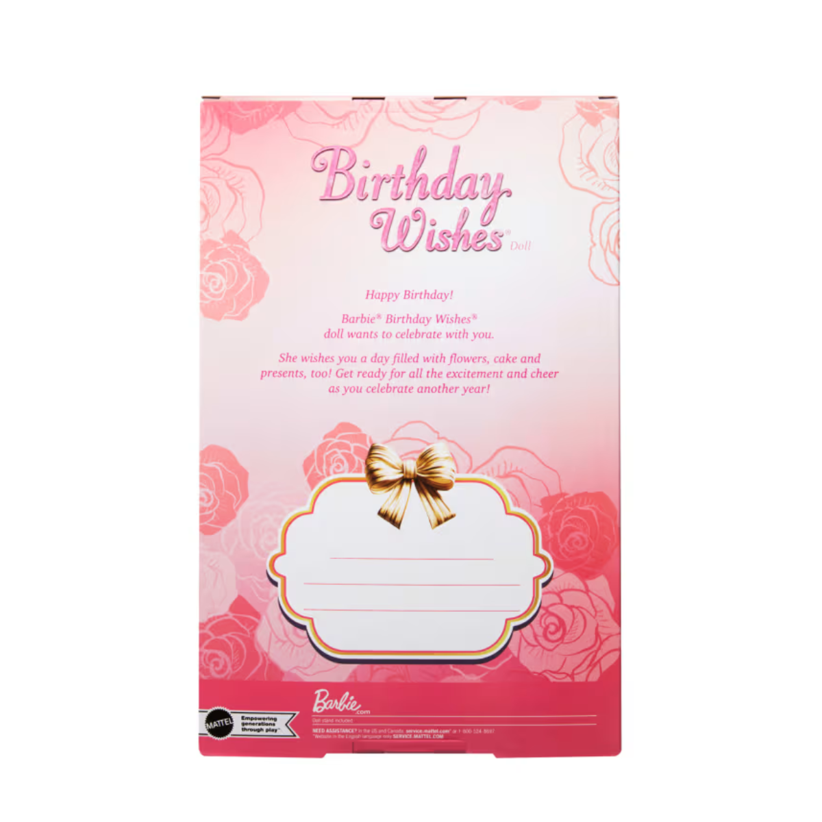 Barbie JBJ07 Signature Birthday Wishes Doll in Satiny, Ages 6+