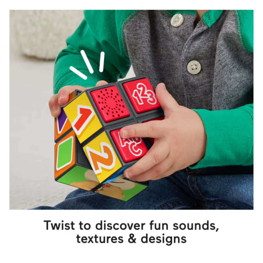 Fisher Price HJN95 Laugh & Learn Puppys Activity Cube, Ages 6-36m