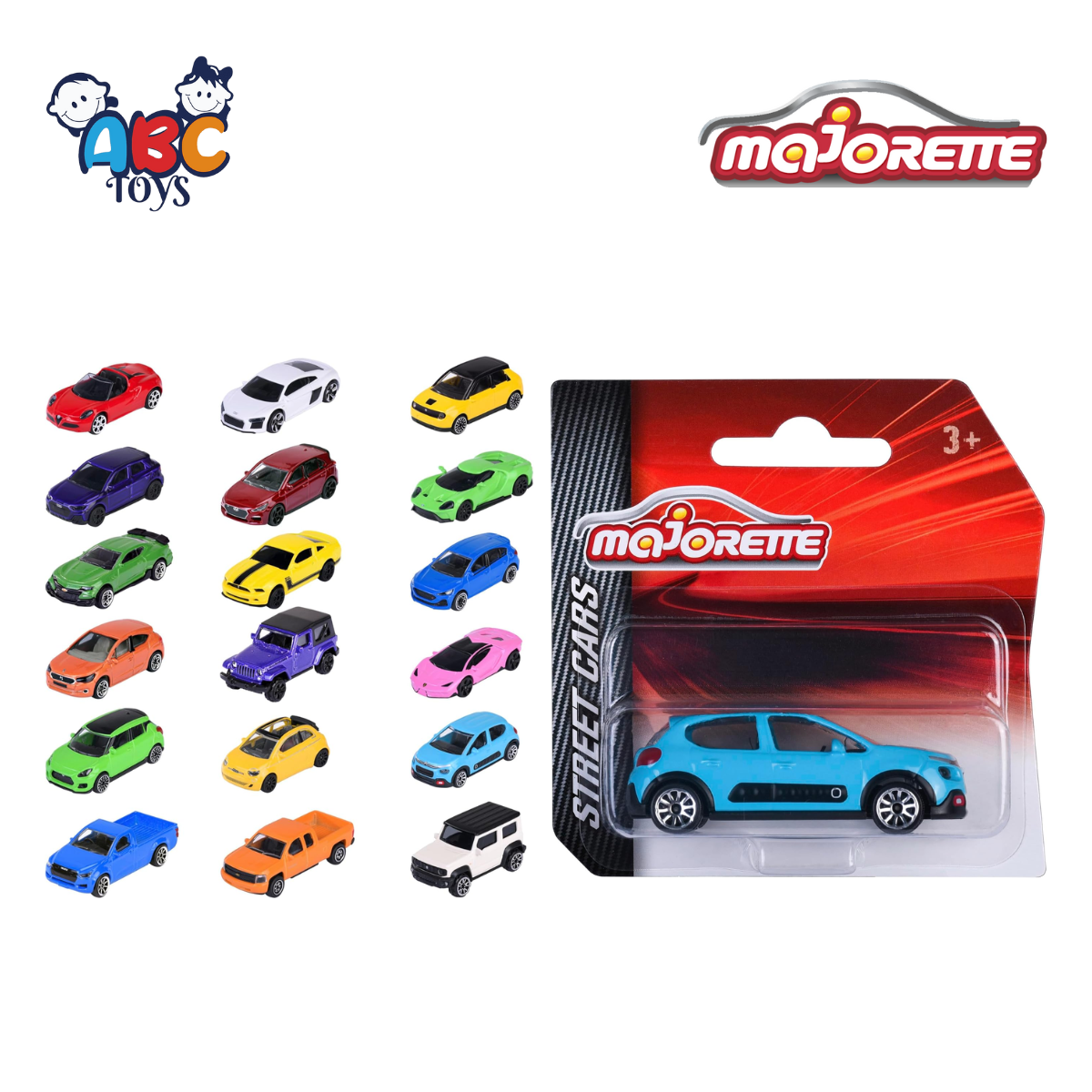 Majorette 3051 (7.5 cm) Small Model Car with Freewheel, Ages 3+