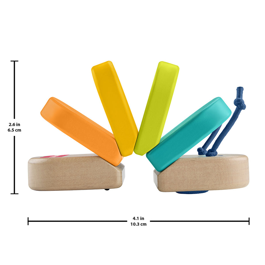 Fisher Price JCY39 Rainbow Car Rattle, Ages 6m+