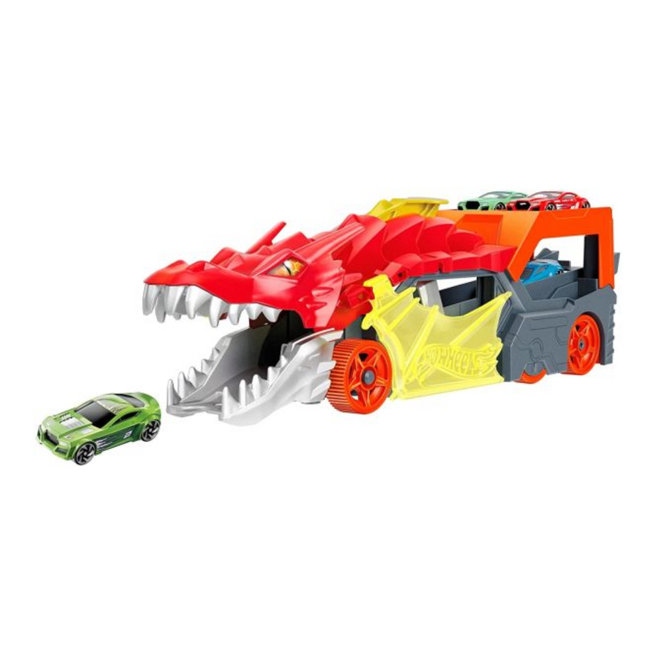 Hot Wheels GTK42 Dragon Launch Transporter, Ages 5+