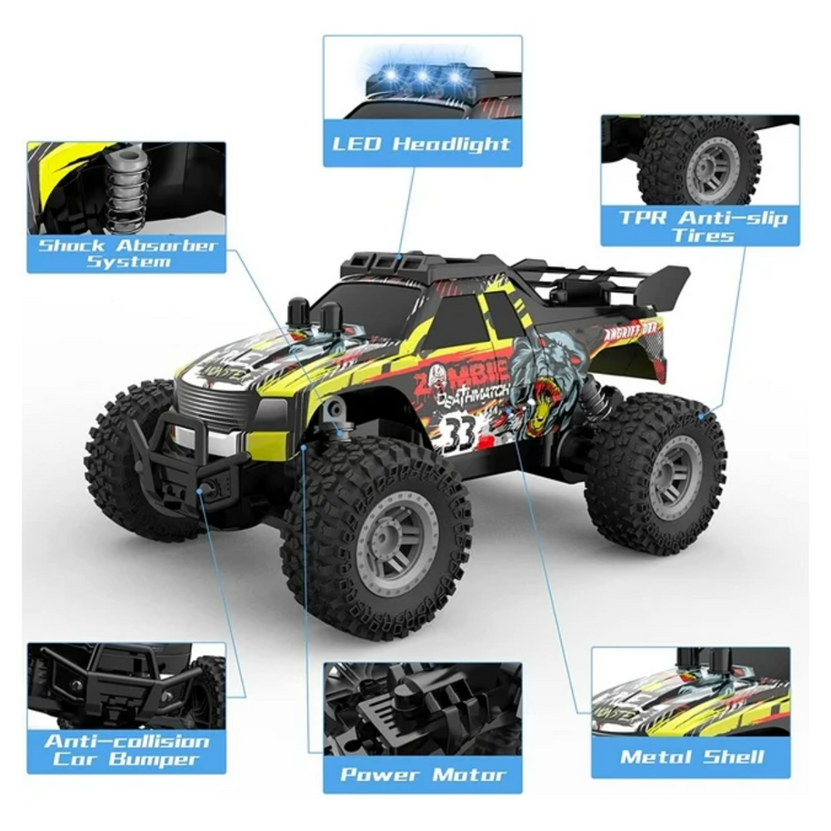 Youjie 1:18 Champions R/C Car (UJ99-P181), Ages 8+