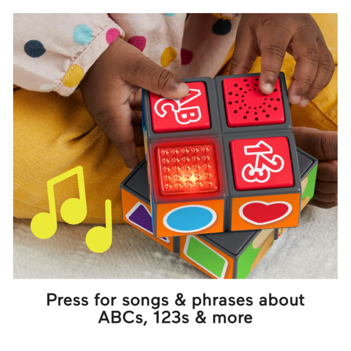 Fisher Price HJN95 Laugh & Learn Puppys Activity Cube, Ages 6-36m