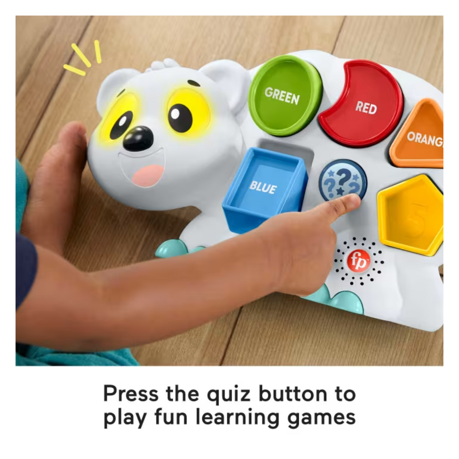 Fisher Price HFT75 Linkimals Puzzlin' Shapes Polar Bear, Ages 18m+