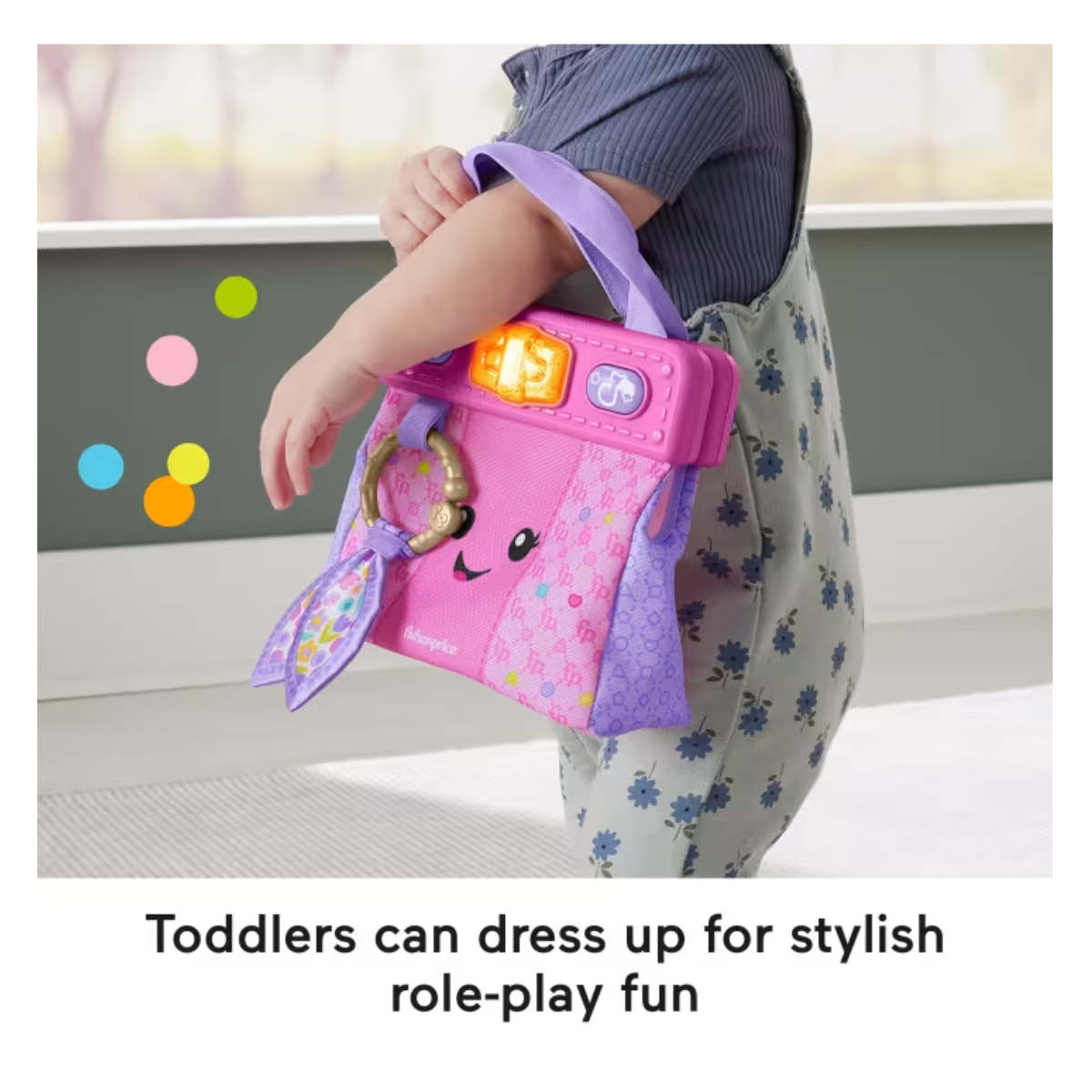Fisher Price HTW89 Laugh & Learn Going Places Learning Purse, Ages 6m - 36m