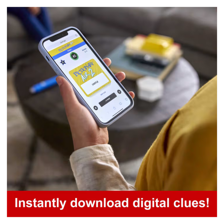 Mattel Games HNT74 Pictionary Air 2 Game, Ages 8y+ (Damaged Box)