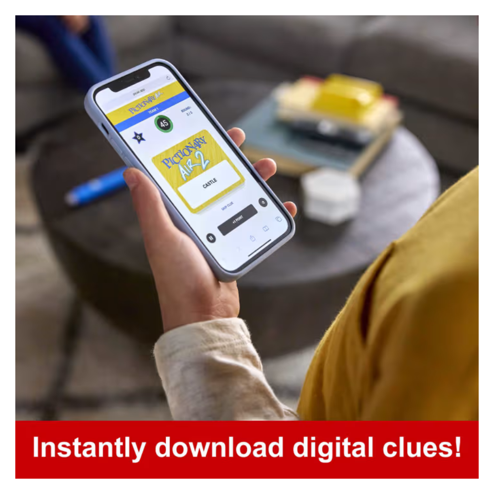 Mattel Games HNT74 Pictionary Air 2 Game, Ages 8y+ (Damaged Box)