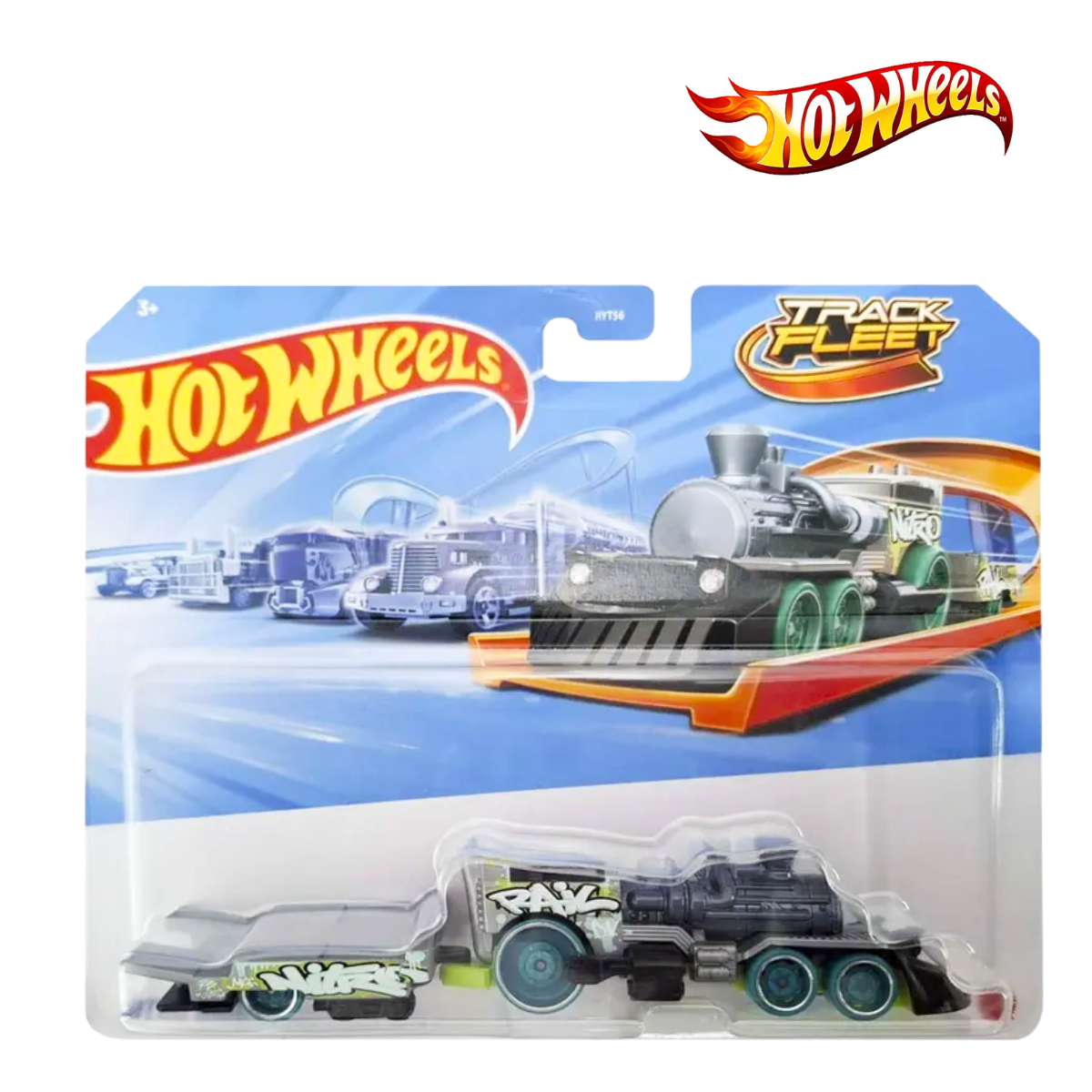 Hot Wheels HYT56 Truck Come Loaded with Stunts Assortment, Ages 3+