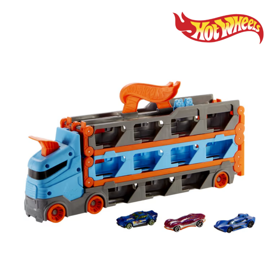 Hot Wheels GVG37 Speedway Hauler, Ages 4+