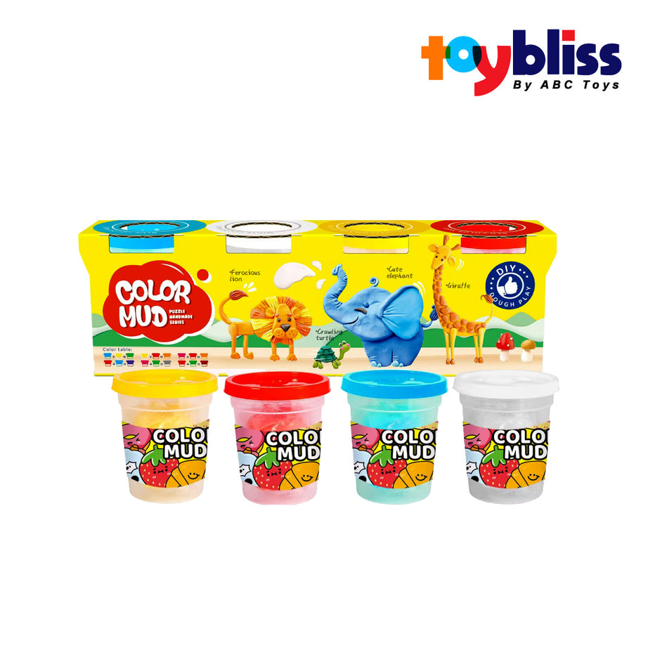 Toybliss Jia Pei Le DIY Color Mud Animals (5838-222) Ages 3+