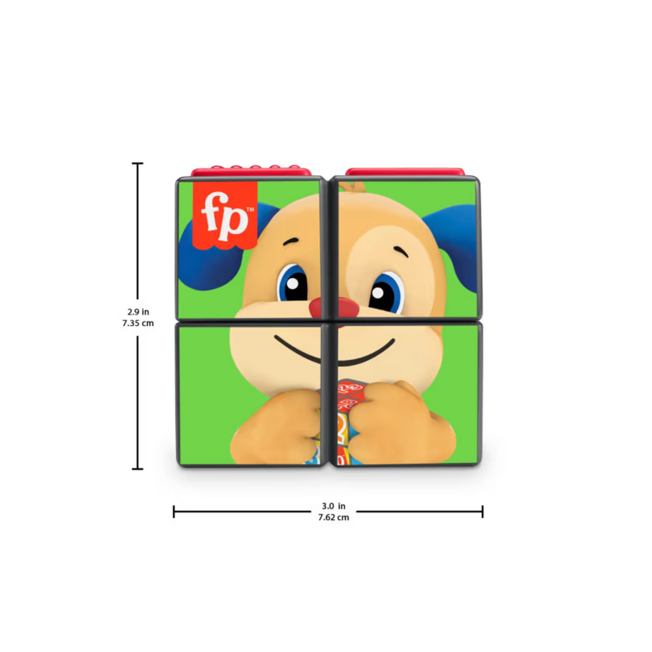 Fisher Price HJN95 Laugh & Learn Puppys Activity Cube, Ages 6-36m