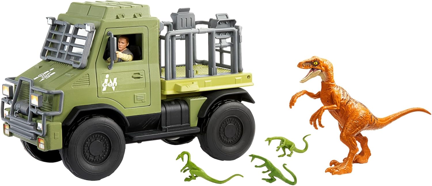 Jurassic World HTP63 Legacy Collection Dinosaur Expedition Pack Toy for Ages 4 and Up