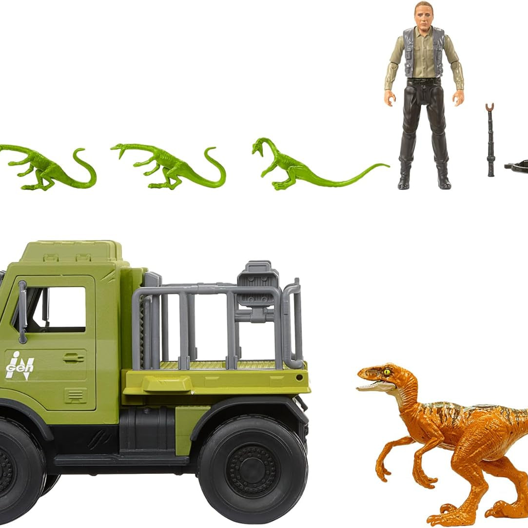 Jurassic World HTP63 Legacy Collection Dinosaur Expedition Pack Toy for Ages 4 and Up