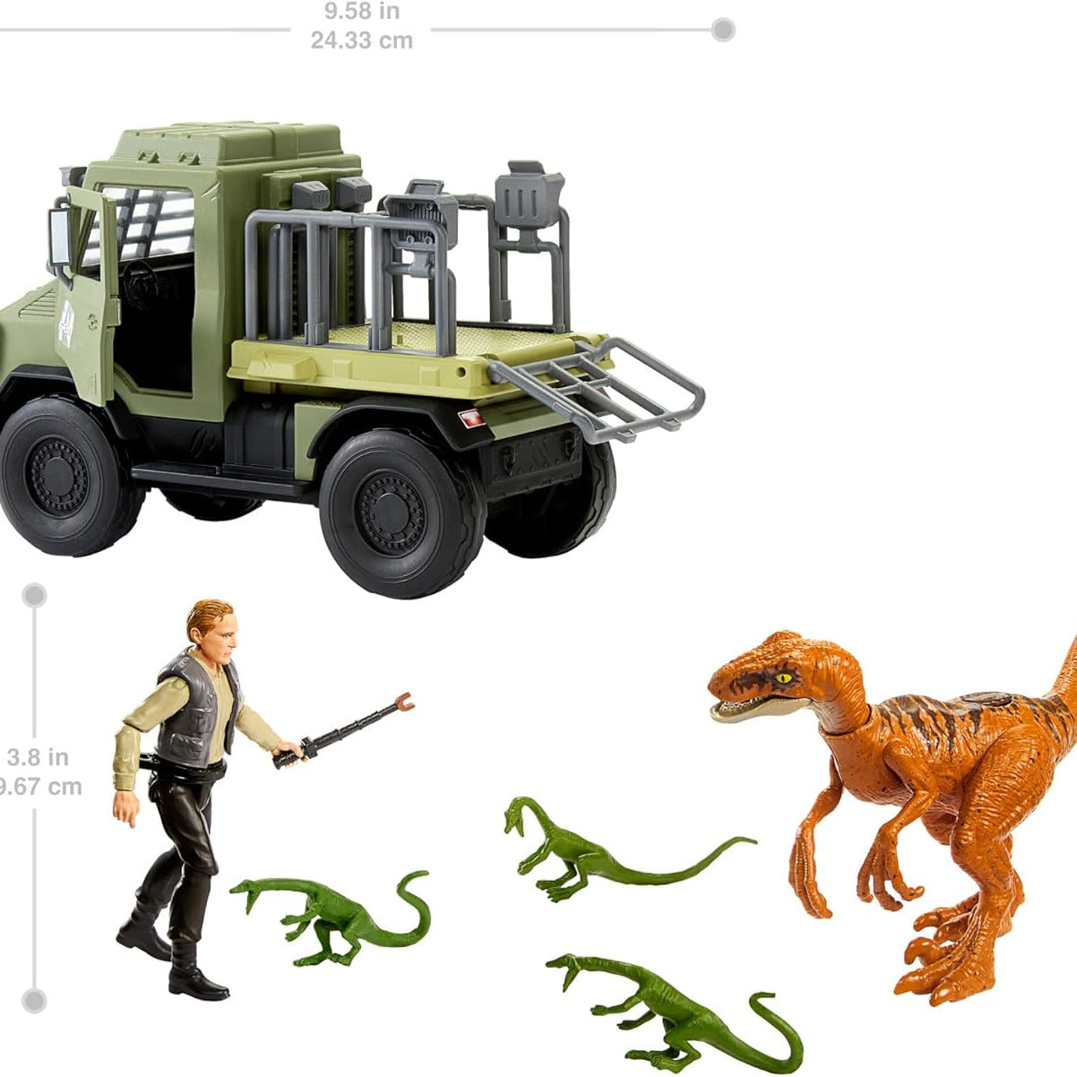 Jurassic World HTP63 Legacy Collection Dinosaur Expedition Pack Toy for Ages 4 and Up