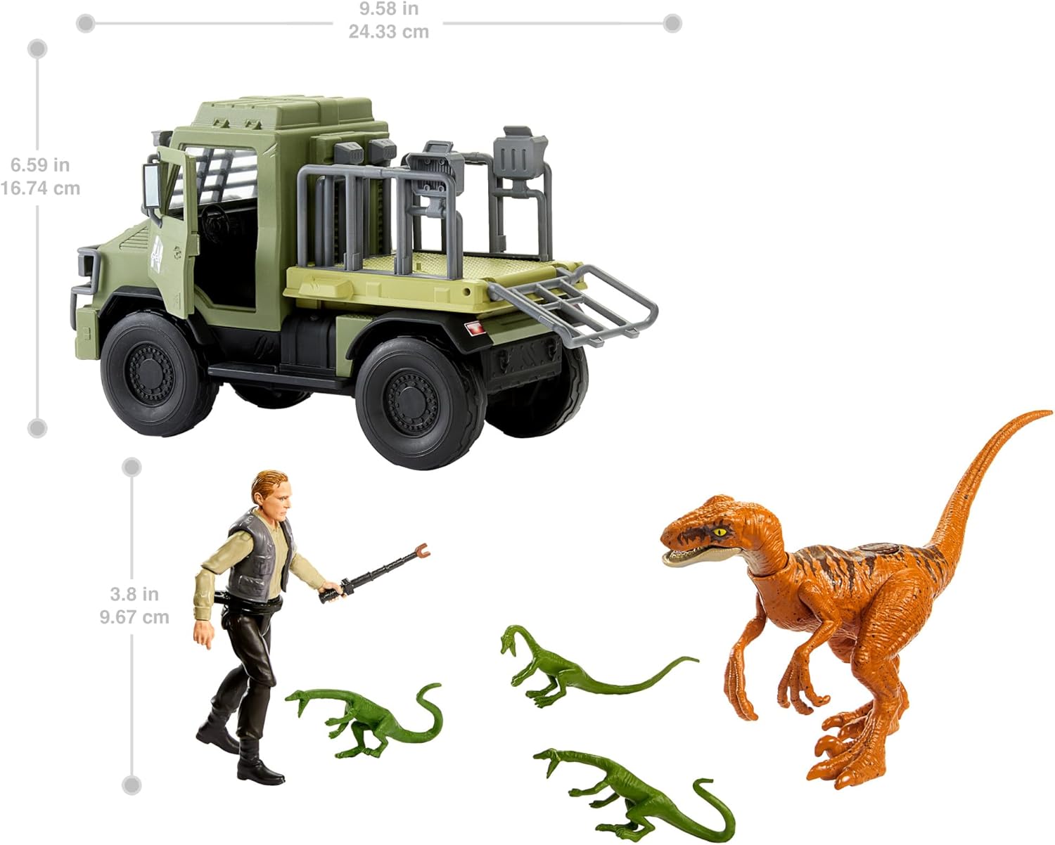 Jurassic World HTP63 Legacy Collection Dinosaur Expedition Pack Toy for Ages 4 and Up