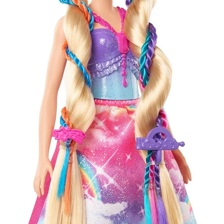 Barbie GTG00 Dreamtopia Braiding Fun Princess Hair Styling Doll with Accessories