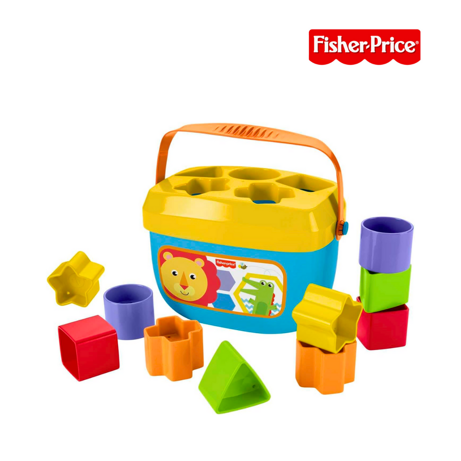 Fisher Price FFC84 Baby's First Blocks Shape-Sorting Toy, Ages 6m+